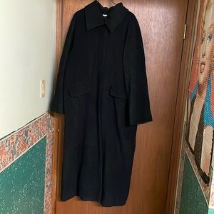 MaxMara wool cashmere ankle length coat